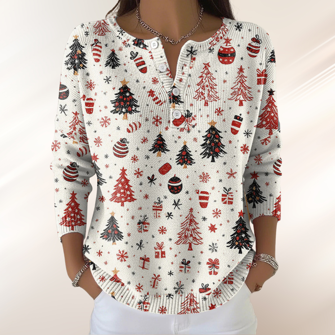 Starlight Haven Holiday Sweater