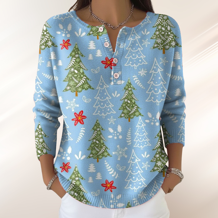 Starlight Haven Holiday Sweater