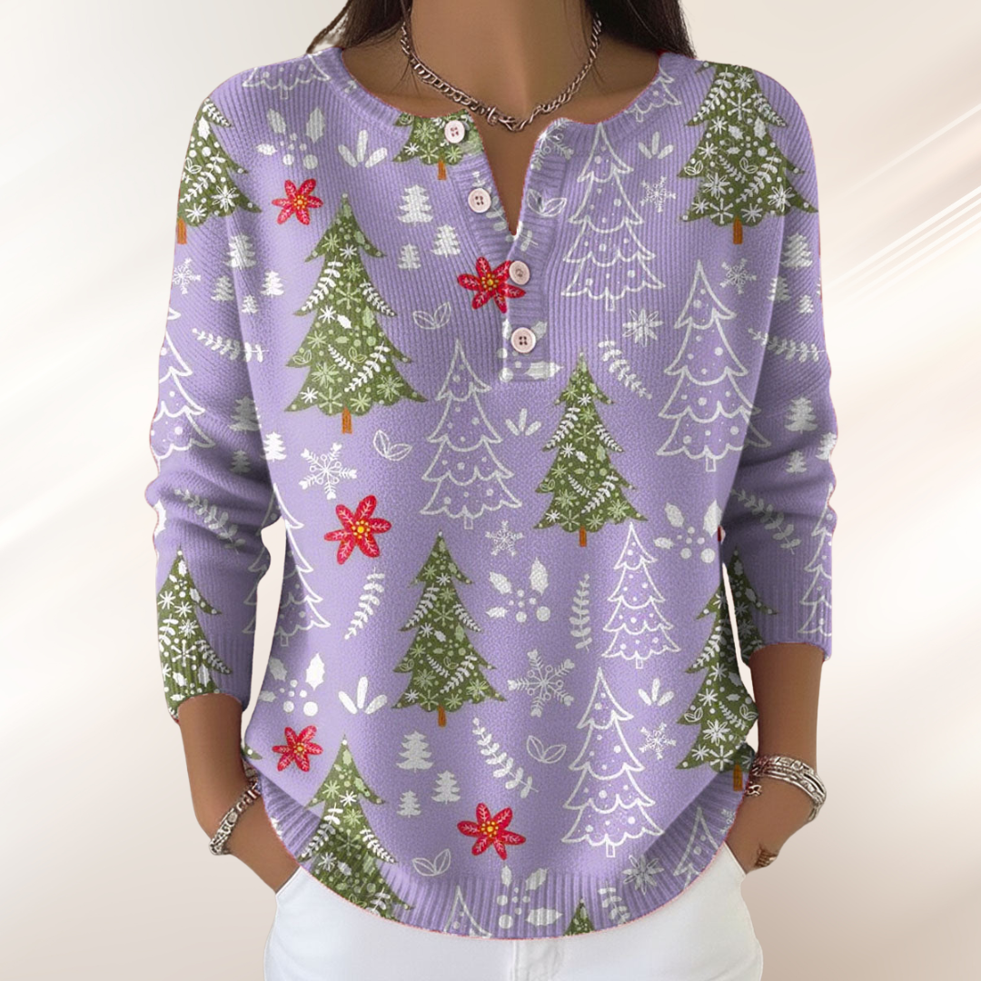 Starlight Haven Holiday Sweater