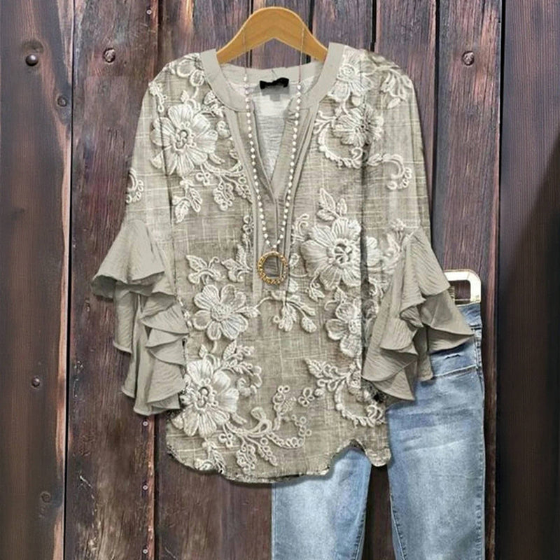 Batwing Blouse - Effortless Elegance