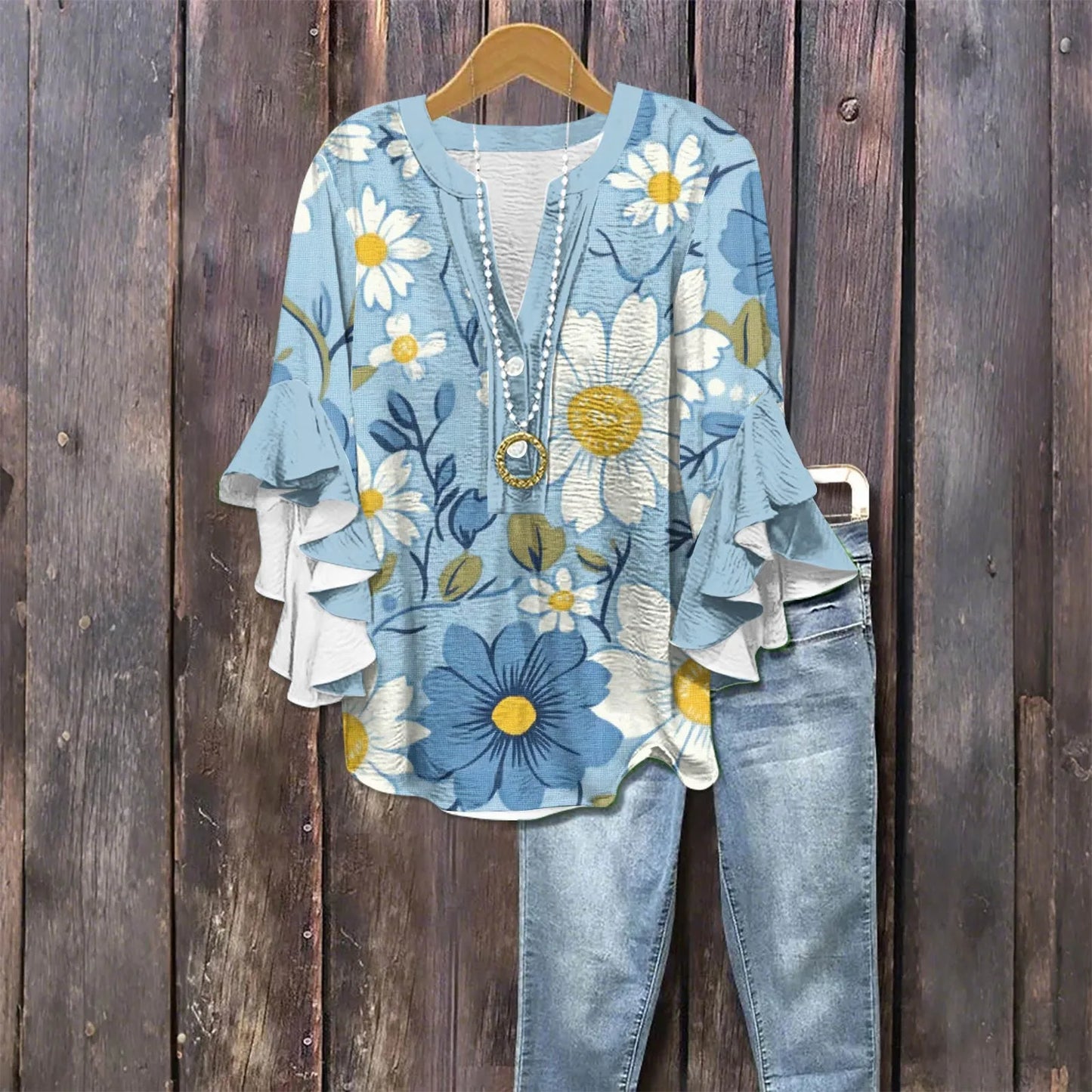 Batwing Blouse - Effortless Elegance