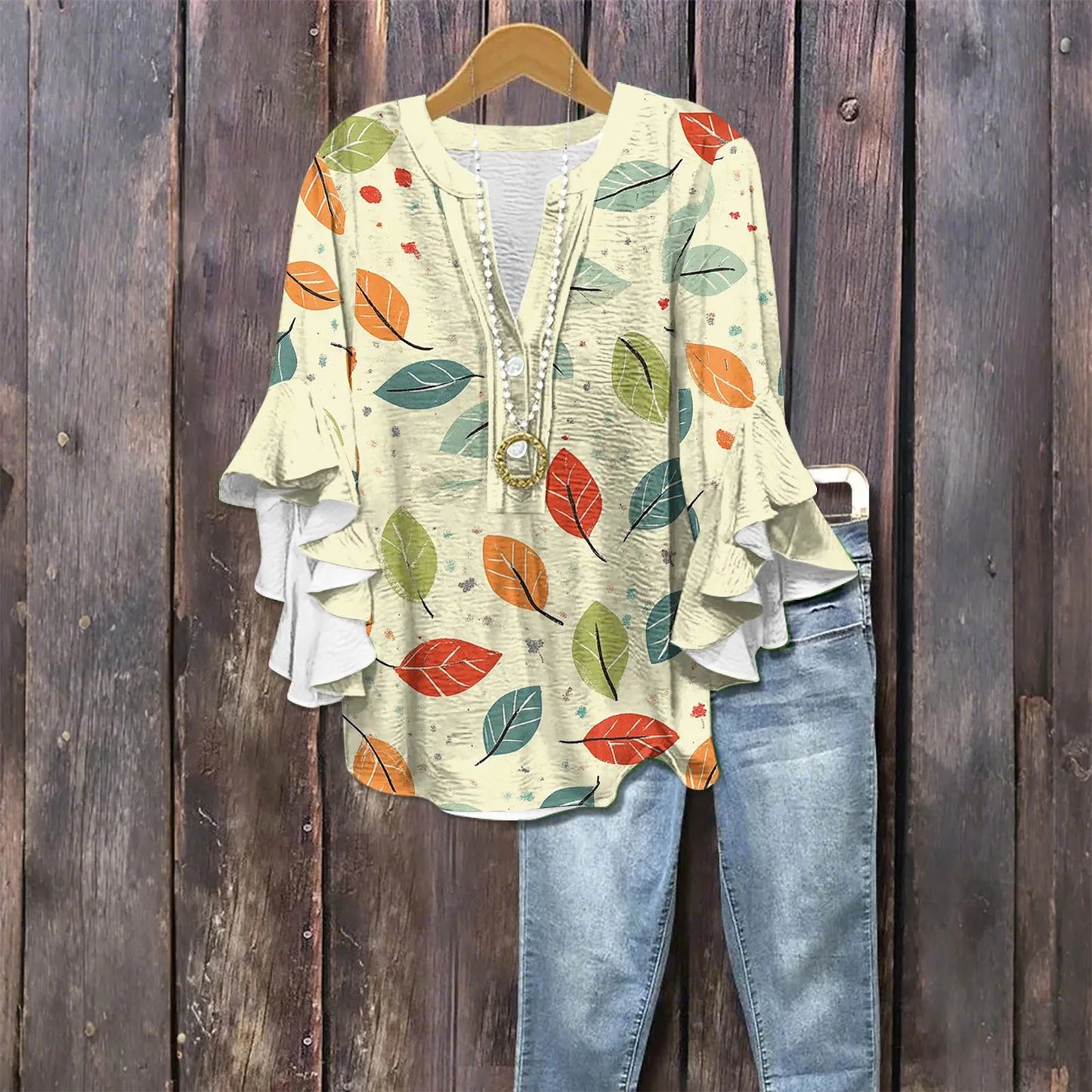 Batwing Blouse - Effortless Elegance