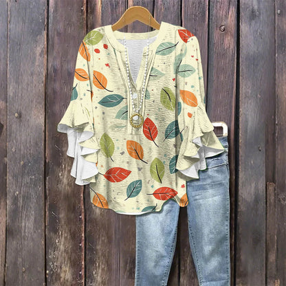 Batwing Blouse - Effortless Elegance