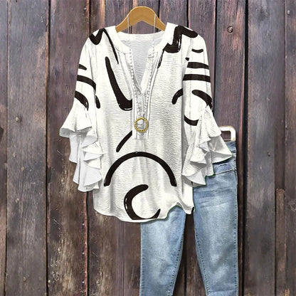 Batwing Blouse - Effortless Elegance