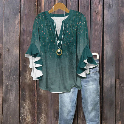 Batwing Blouse - Effortless Elegance